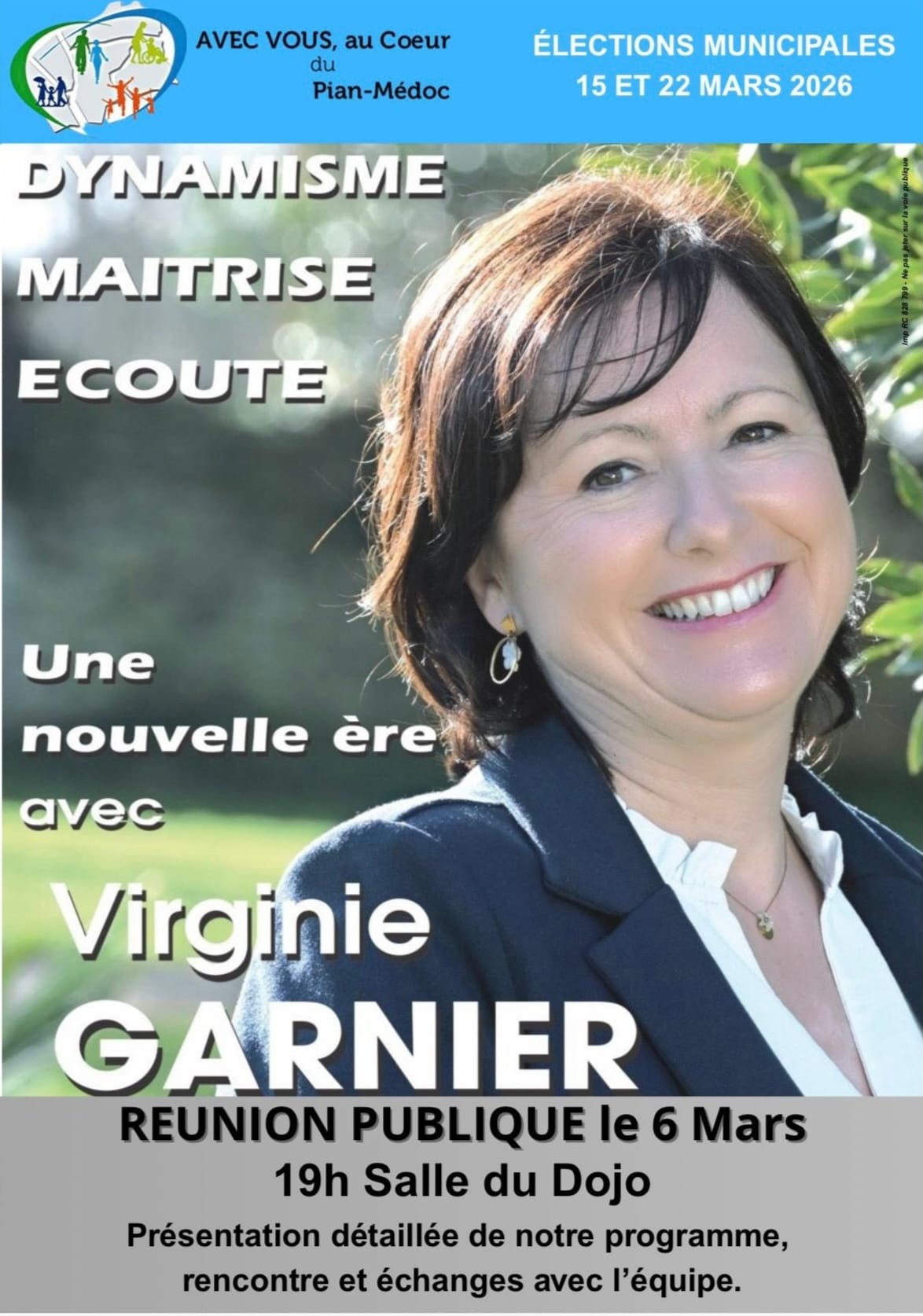 Réunion publique du 6 mars 2026